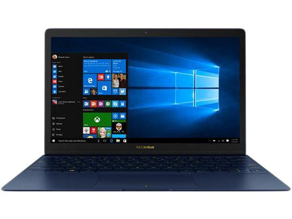 ASUS Zenbook UX390UA-XH74-BL Laptop Intel Core i7 7500U (2.70 GHz) 16 GB Memory 512 GB SSD 12.5" 1920 x 1080 Windows 10 Pro 64-Bit